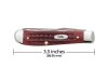 Scyzoryk Case Pocket Worn Mini Trapper SS Old